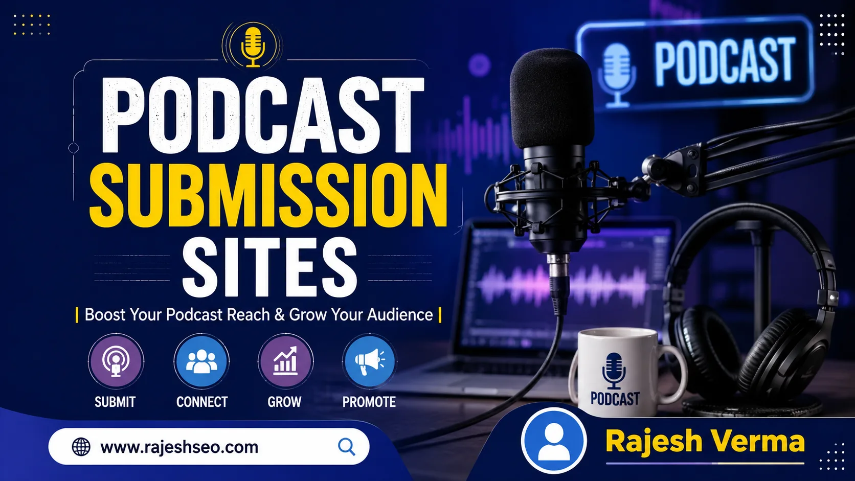 Free 100+ Podcast Submission Sites List High DA for SEO