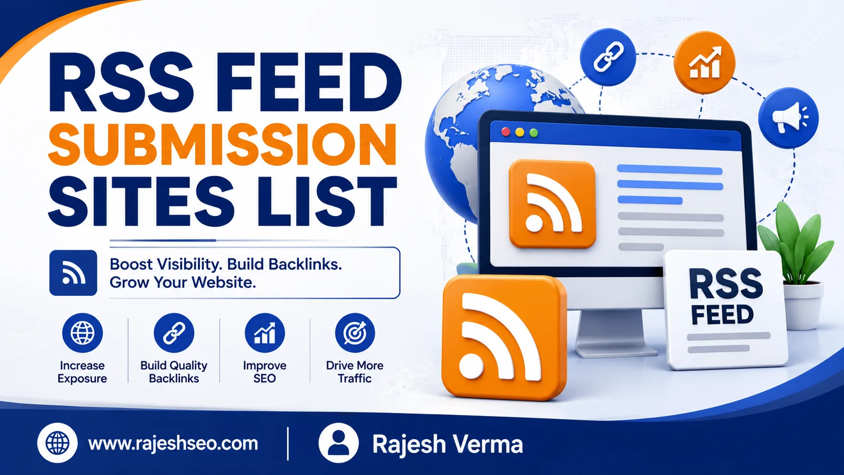 100+ RSS Feed Submission Sites List