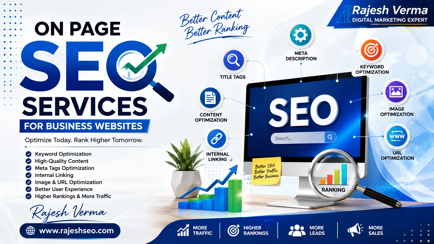 On Page SEO Services for Business Websites