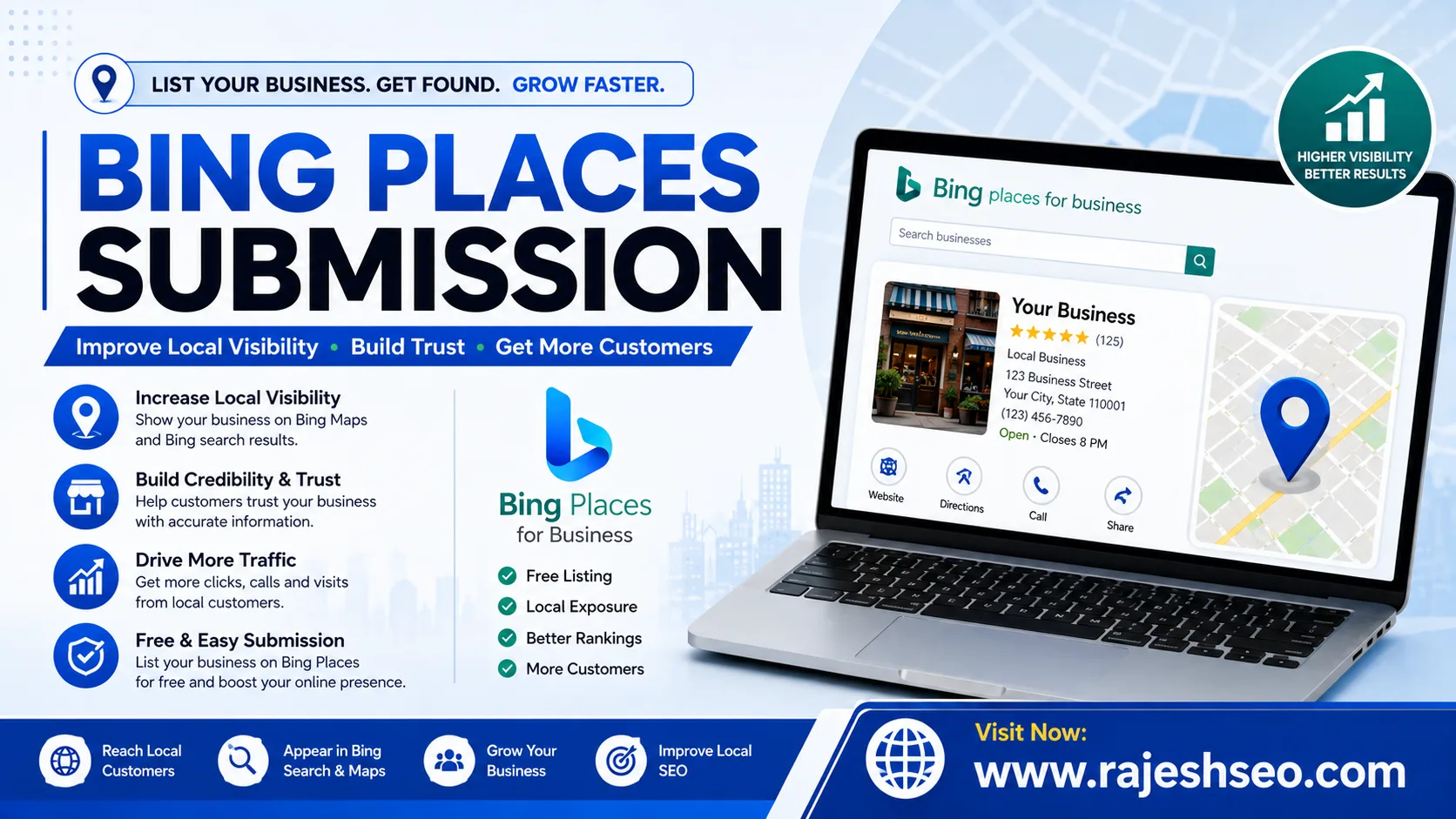 Bing Places Submission: How to List & Optimize Your Business
