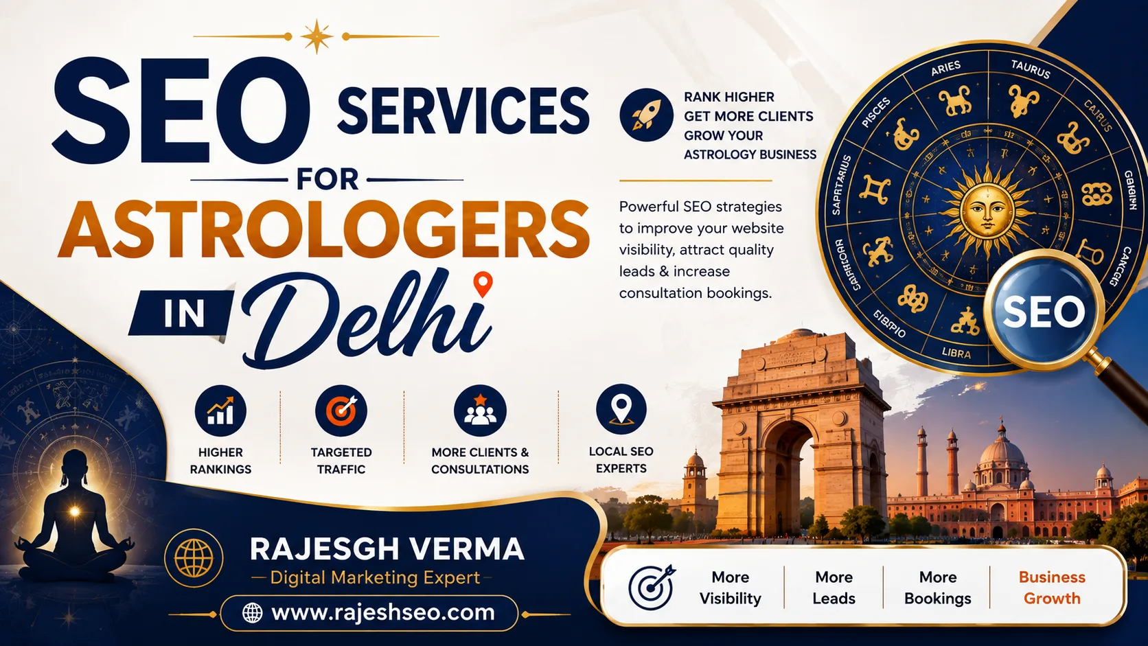 SEO services for astrologers in Delhi