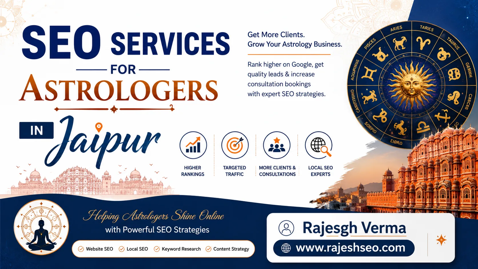 SEO services for astrologers in Jaipur