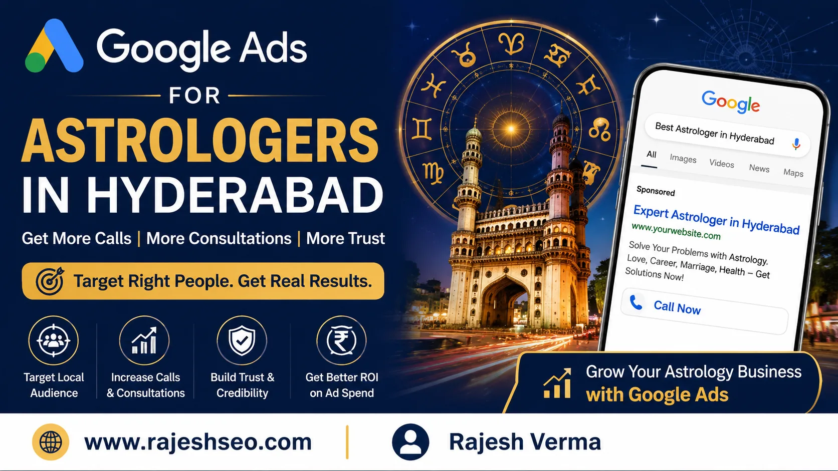 Google Ads for Astrologers in Hyderabad
