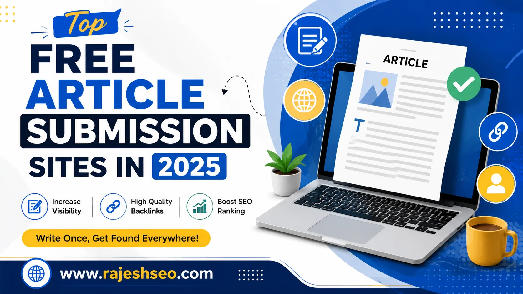 Best free article submission sites 2026 with High DA websites